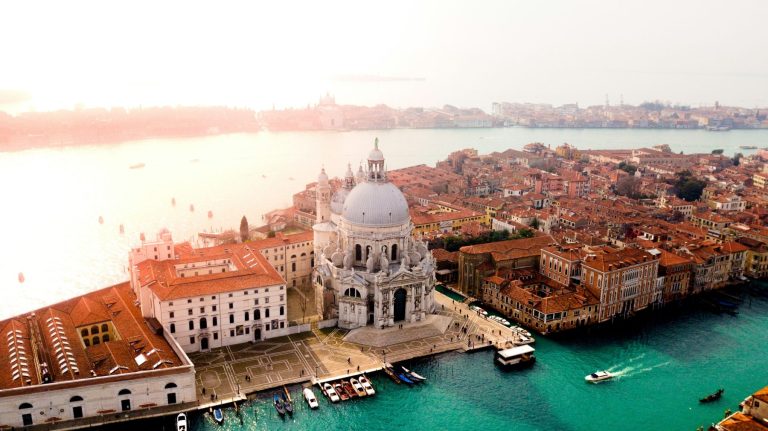 ville de venise vue aérienne